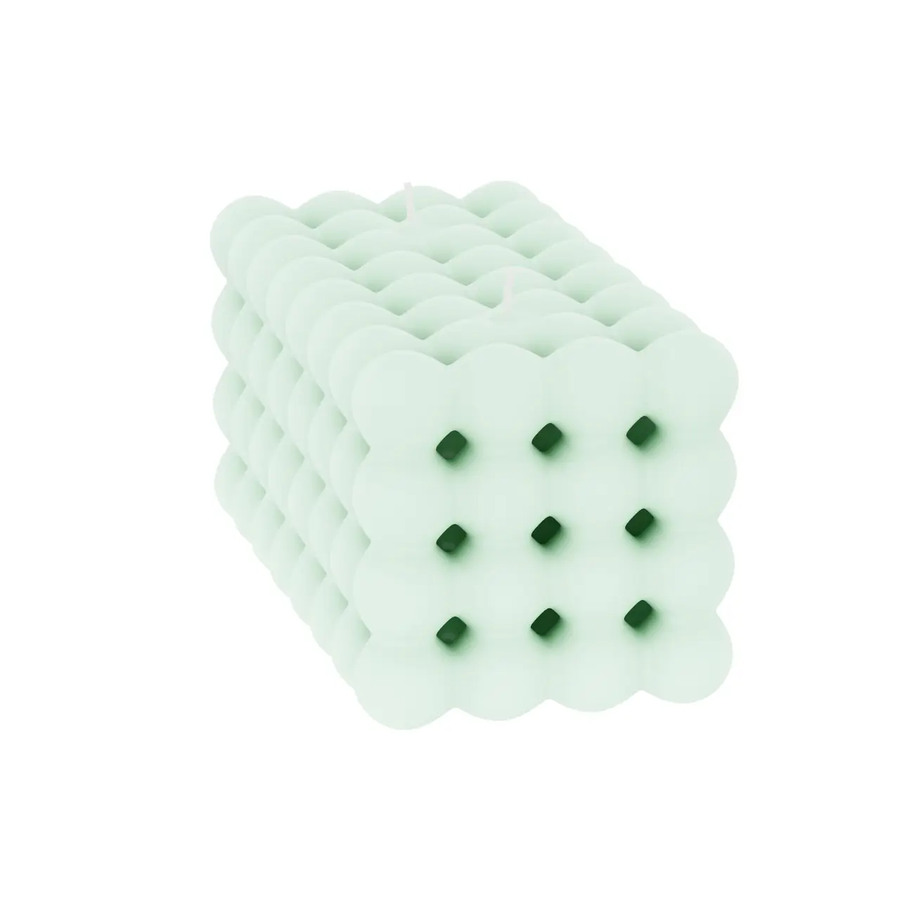 VELA 6 CM X 12 CM FUNNY BUBBLE - SORBET DE MENTA - Foto 10