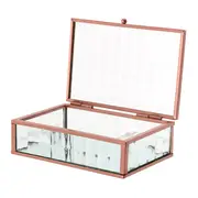 CAIXA 4 CM X 14 CM X 9 CM MINIMALIST - INCOLOR/COBRE - Foto 5