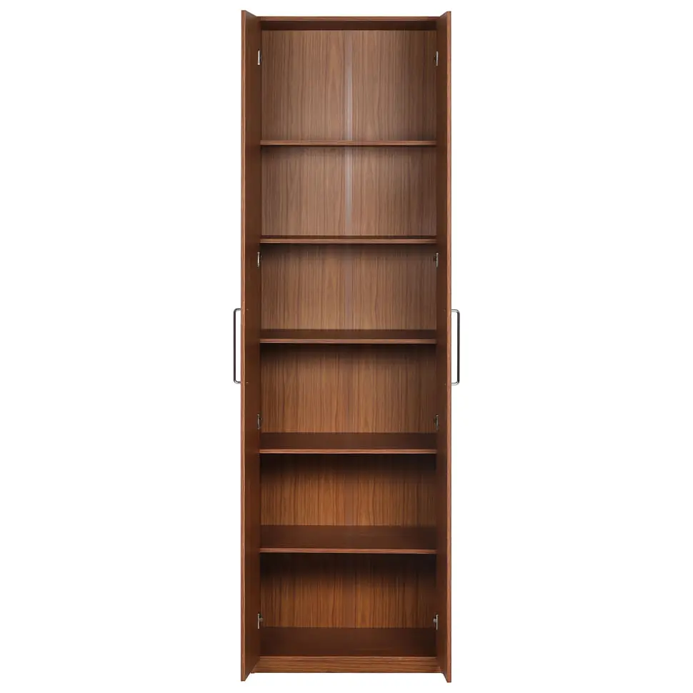 GUARDA-ROUPA 2 PORTAS 5 PRATELEIRAS 35 MAXIMUS - FREIJÓ - Foto 3