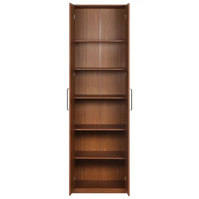 GUARDA-ROUPA 2 PORTAS 5 PRATELEIRAS 35 MAXIMUS - FREIJÓ - Foto 3