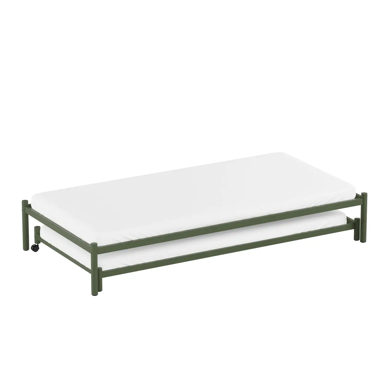 CAMA DE SOLTEIRO 88 C/CAMA INF 78 FLAT - MUSGO/MUSGO - Foto 7