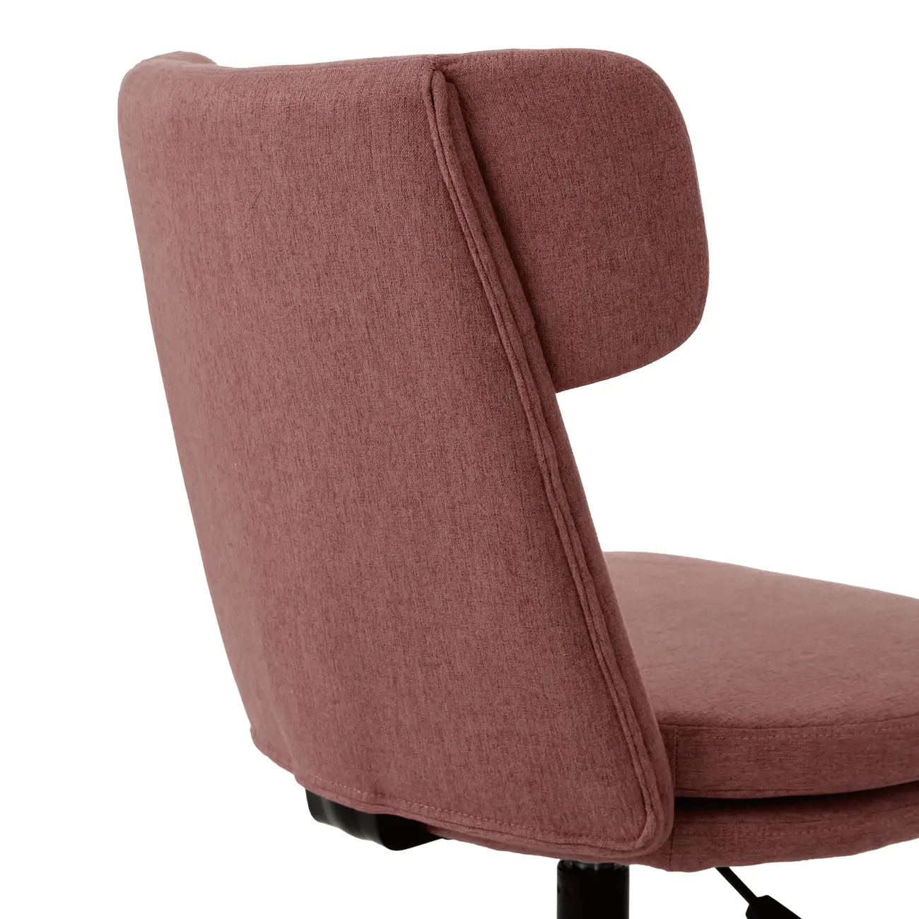 CADEIRA HOME OFFICE ZYGANA - OPALA ROSA/PRETO - Foto 8