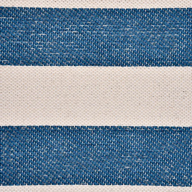 TAPETE 66 CM X 2 M BLUESTRIPE - NATURAL/AZUL - Foto 4