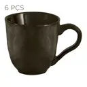 JOGO CANECA 270 ML C/6 PÇS GEO ORGÂNICO