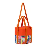 BOLSA TÉRMICA VIBRA VERÃO - LARANJA/AÇAY - Foto 4