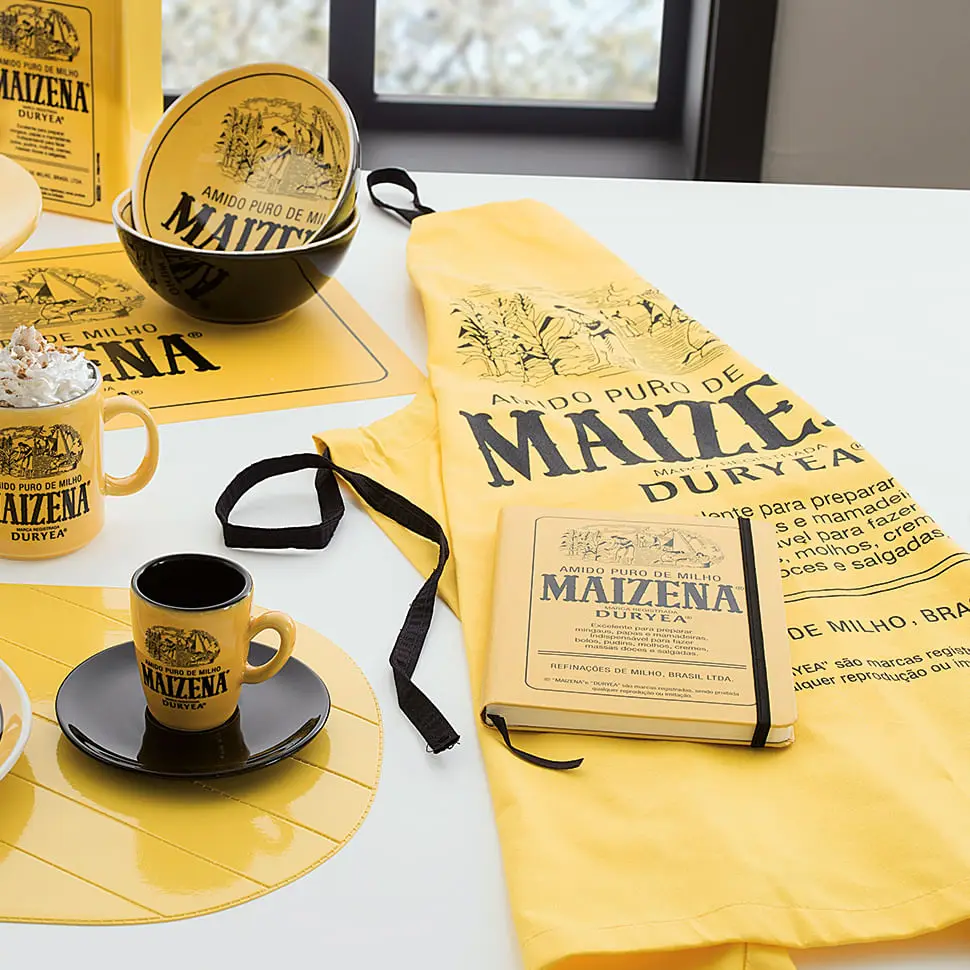 AVENTAL MAIZENA - AMARELO/PRETO - Foto 3