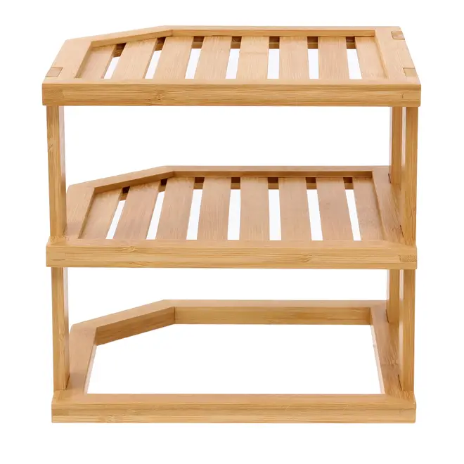 ORGANIZADOR DE PRATOS VERTICAL BAMBOO - BAMBU - Foto 6