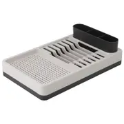 ESCORREDOR DE LOUÇAS FLAT - PRETO/CINZA - Foto 2