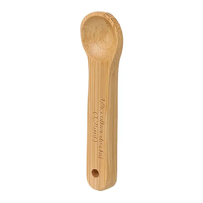JOGO COM 5 COLHERES MEDIDORAS BAMBOO - BAMBU - Foto 10