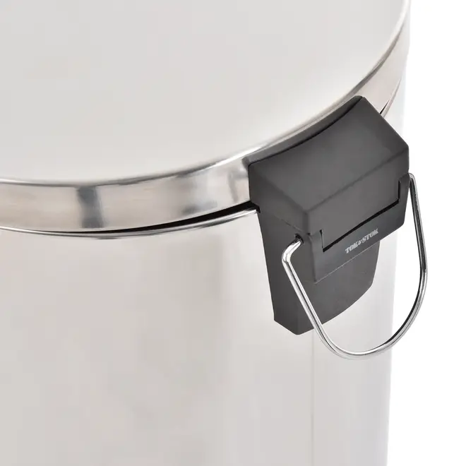 LIXEIRA 3 L MALDEN - INOX/PRETO - Foto 6