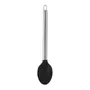 COLHER MULTIUSO 34 CM COOKING - INOX/PRETO - Foto 1