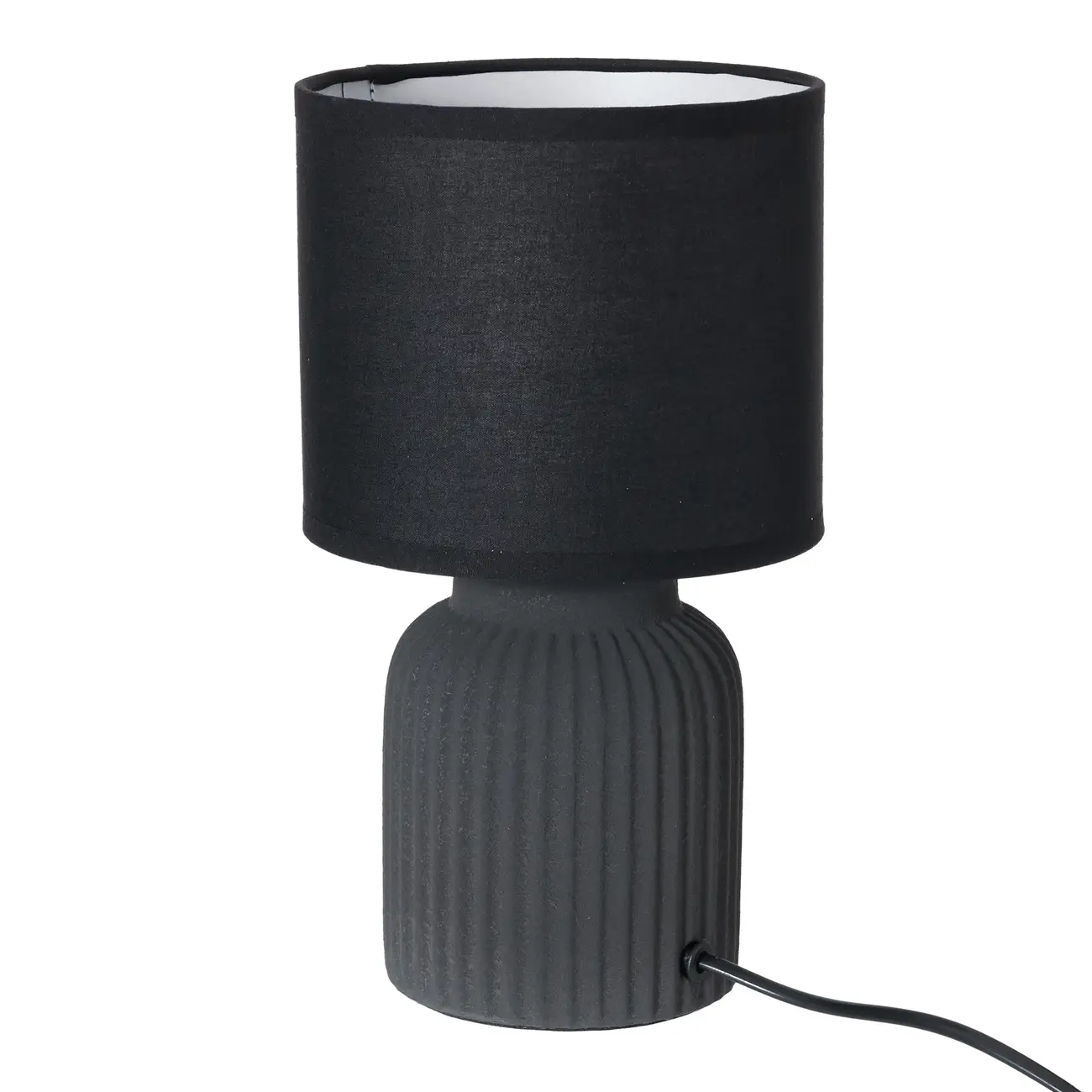 LUMINÁRIA DE MESA GOTYK - PRETO/PRETO - Foto 2