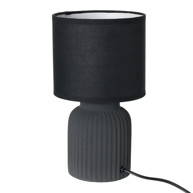 LUMINÁRIA DE MESA GOTYK - PRETO/PRETO - Foto 2