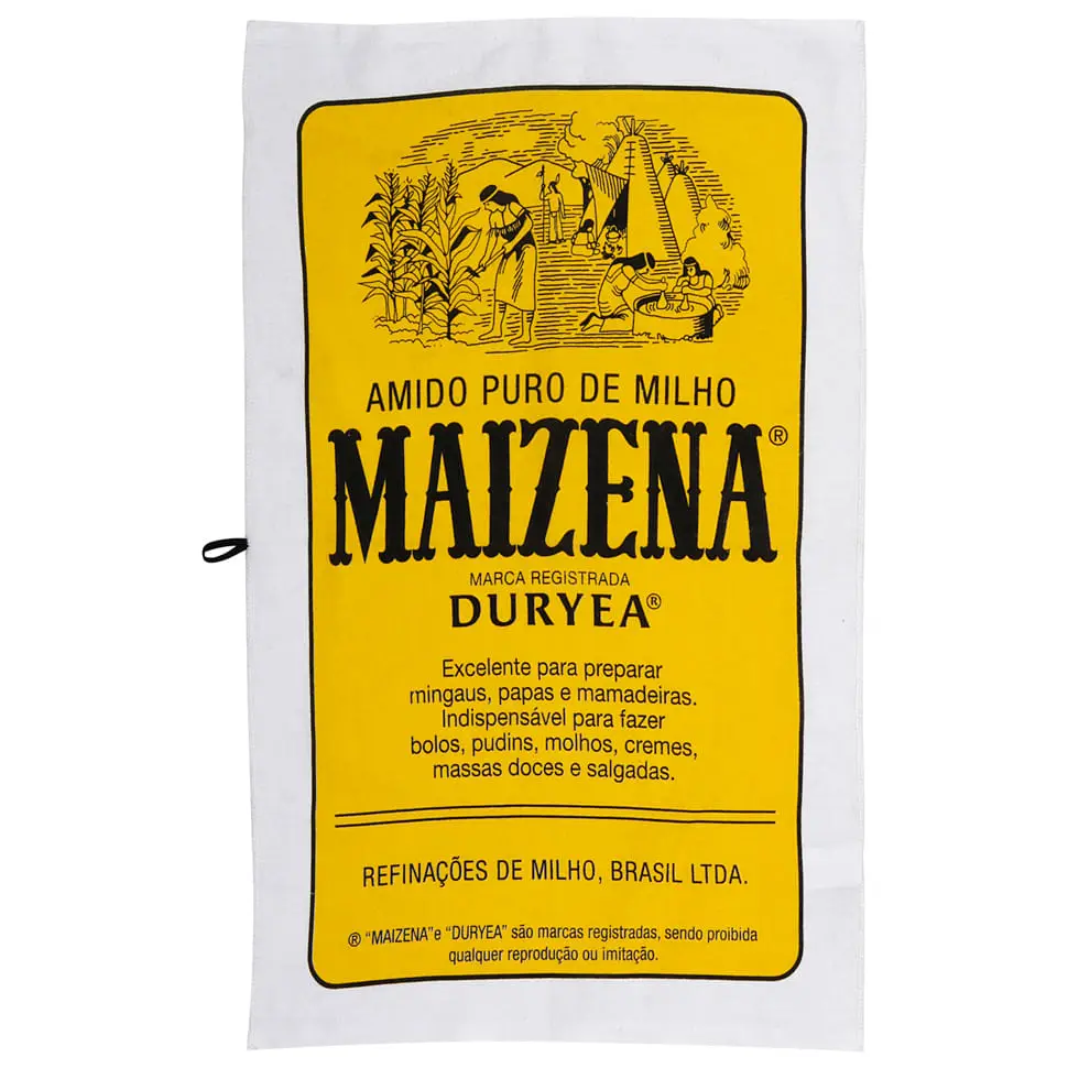 PANO DE PRATO MAIZENA - AMARELO/PRETO - Foto 2