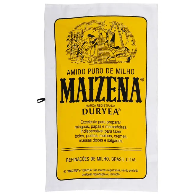 PANO DE PRATO MAIZENA - AMARELO/PRETO - Foto 2