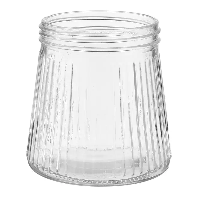 POTE 680 ML RIBBED - INCOLOR/PRATA - Foto 3
