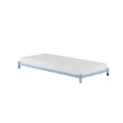 CAMA DE SOLTEIRO INFERIOR 78 CM FLAT - AZUL CLARO - Foto 11