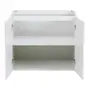 ARMÁRIO DE COZINHA INFERIOR 80 CM 2 PORTAS PRÁTICA - BRANCO - Foto 5
