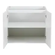 ARMÁRIO DE COZINHA INFERIOR 80 CM 2 PORTAS PRÁTICA - BRANCO - Foto 5