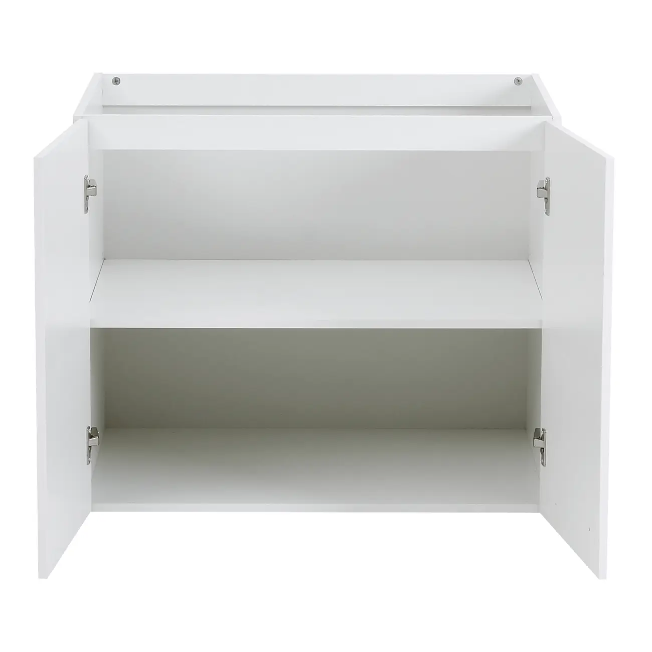 ARMÁRIO DE COZINHA INFERIOR 80 CM 2 PORTAS PRÁTICA - BRANCO - Foto 5