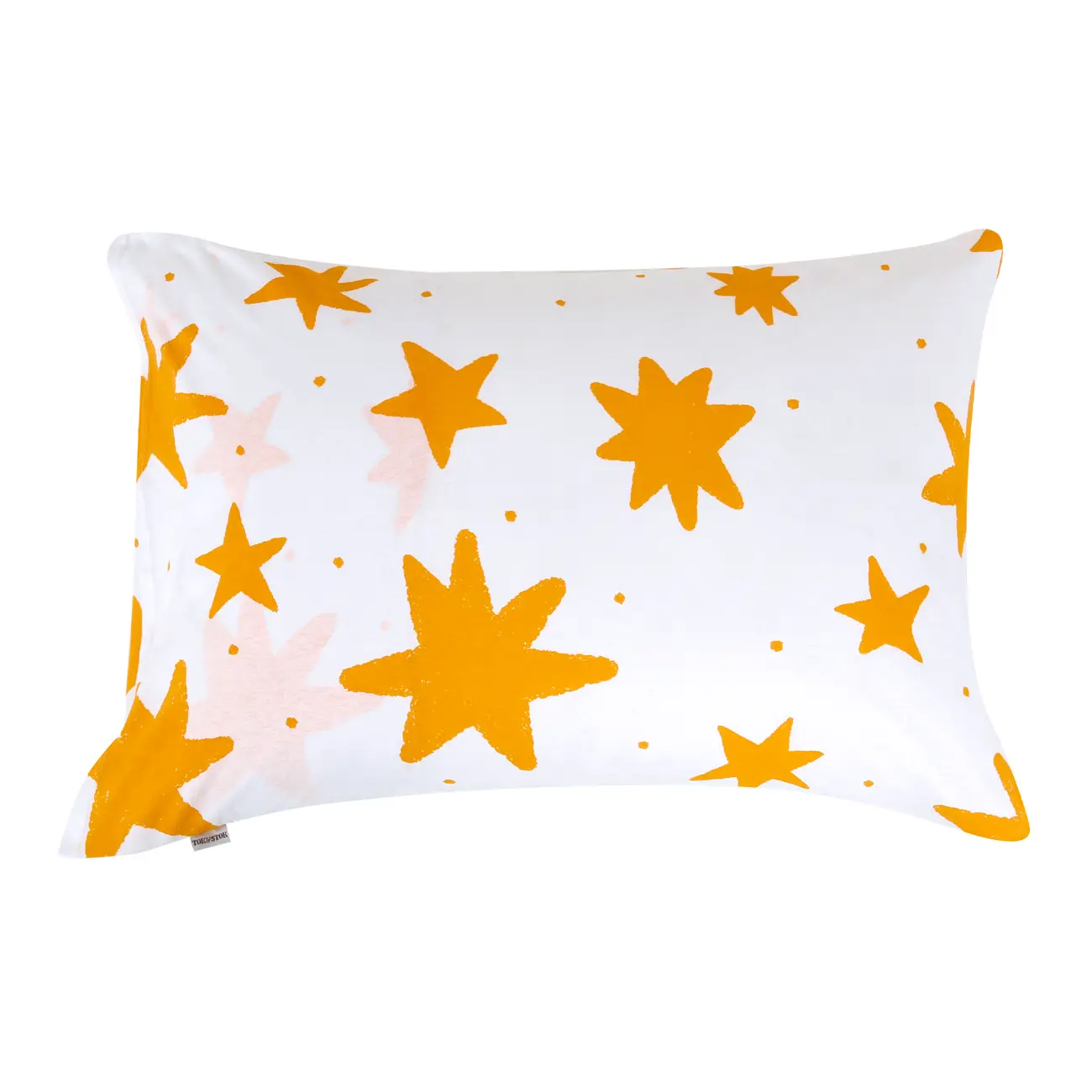 FRONHA INFANTIL STAR 50 CM X 70 CM VIA LÚDICA - BRANCO/SORBET DE MANGA - Foto 3