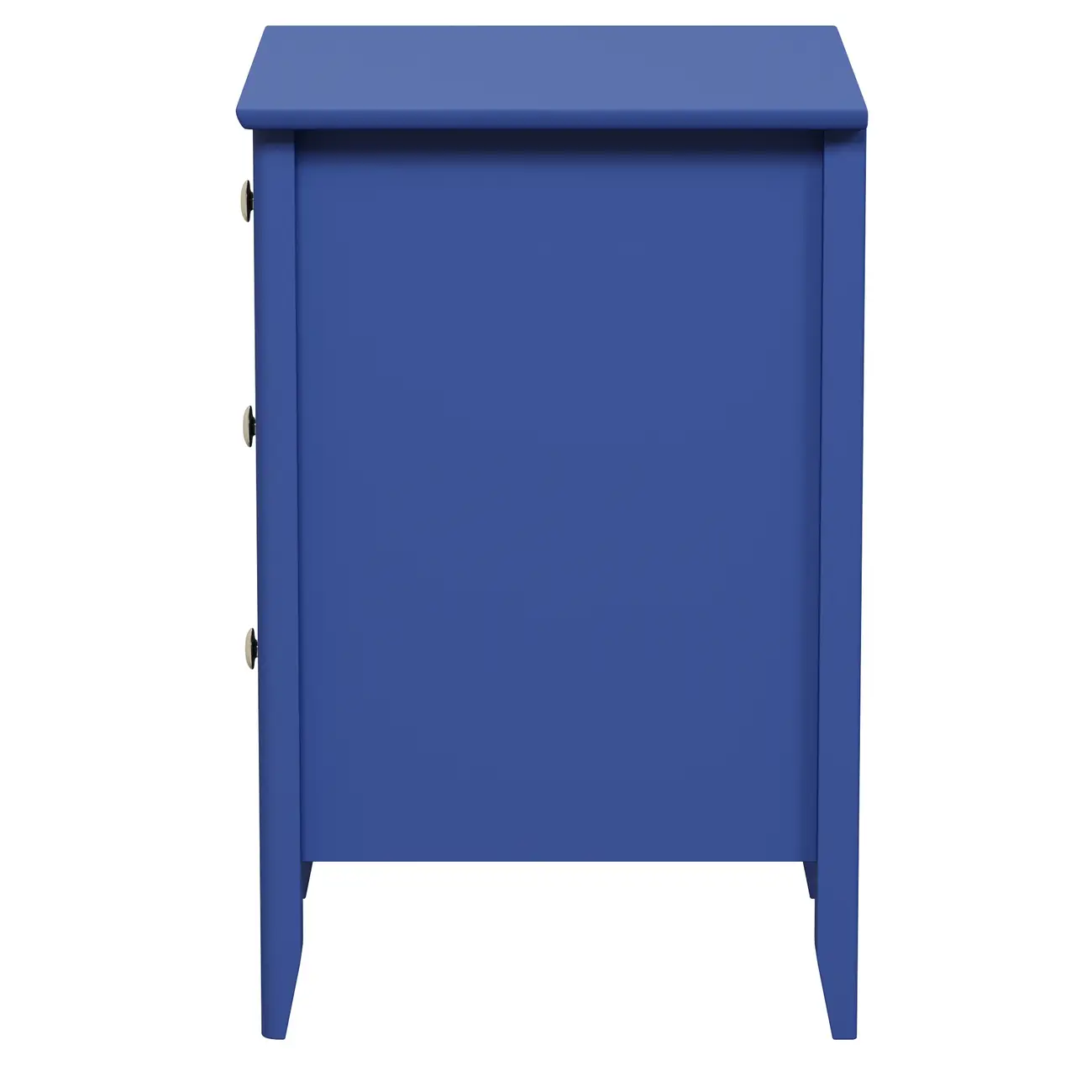 MESA DE CABECEIRA 3 GAVETAS DEVON - AZUL - Foto 3