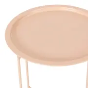 MESA LATERAL REDONDA 41 CM PLATTER - VIN ROSE - Foto 5