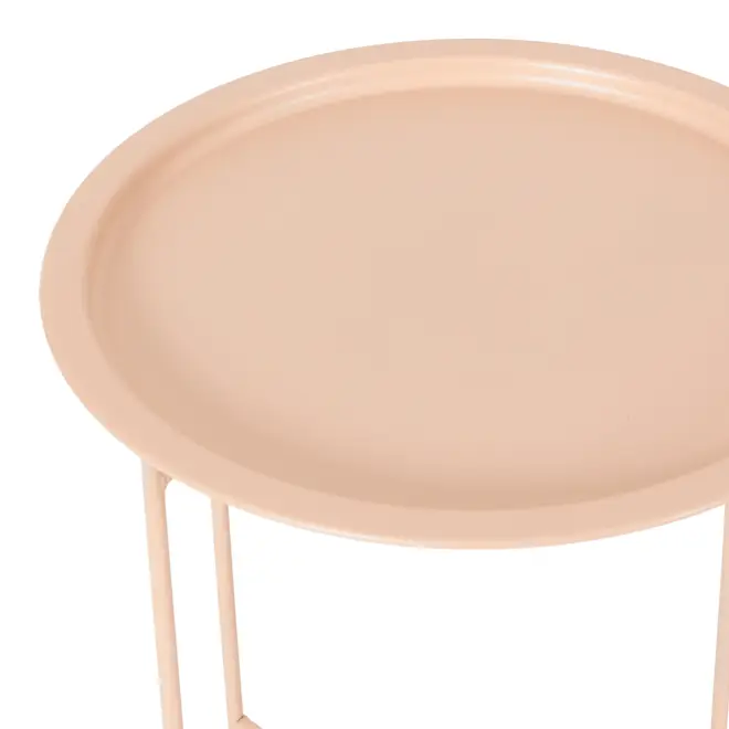 MESA LATERAL REDONDA 41 CM PLATTER - VIN ROSE - Foto 5