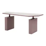 MESA 1,85 M X 80 CM ESGRIMA - RUBY MOCHA - Foto 2