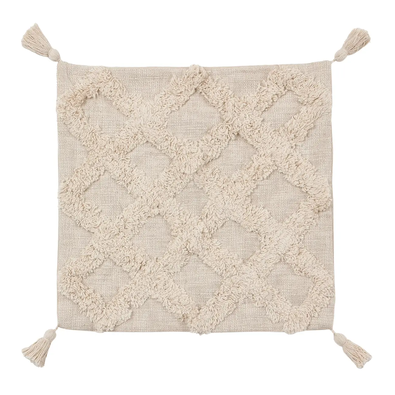 CAPA PARA ALMOFADA 45 CM X 45 CM NOK - NATURAL - Foto 3