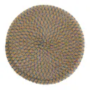 AZUL HISTÓRICO/NATURAL - LUGAR AMERICANO PLÁSTICO 38 CM ARRAIOS