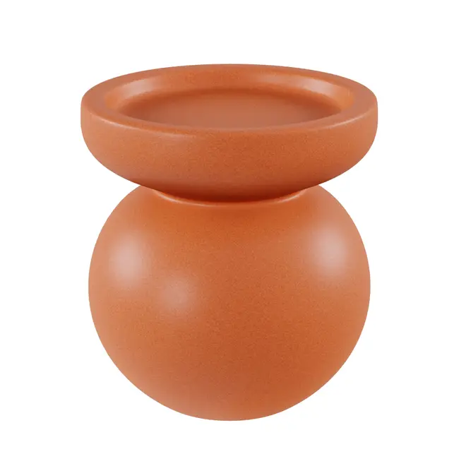 SUPORTE VELA BOTIJA - TERRACOTA - Foto 4