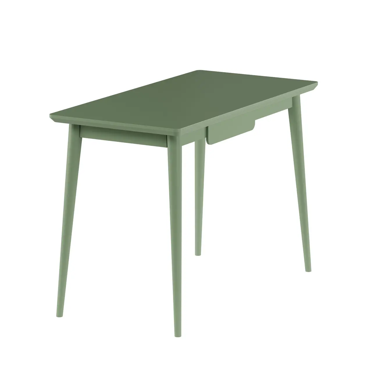 MESA DE ESCRITÓRIO 1 GAVETA 1,10 M X 55 CM SKAND - SÁLVIA - Foto 19