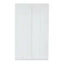 BRANCO - GUARDA-ROUPA 4 PORTAS/3 GAVETAS 35 MAXIMUS