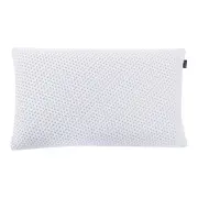 TRAVESSEIRO VISCOELÁSTICO 40 CM X 60 CM X 13 CM GULDI - BRANCO/AZUL CLARO - Foto 1