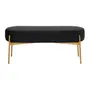 OURO/PRETO - BANCO 2 LUGARES DAISY