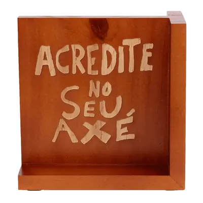 APARADOR DE LIVROS SETE ERVAS AXÉ
