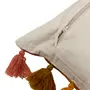 CAPA ALMOFADA 50 CM X 30 CM BAKA - ZAFFRON/NOZ MOSCADA - Foto 4