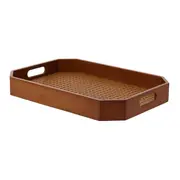 BANDEJA COM PALHINHA 38 CM X 26 CM ACÁCIA - ACÁCIA - Foto 2