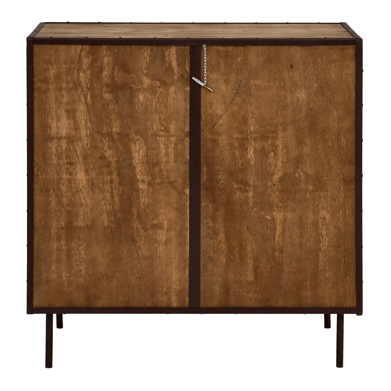 CÔMODA 4 GAVETAS 90 CM X 53 CM STEAM TRUNK - ENCERADO CASTANHO/CASTANHO - Foto 6