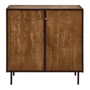 CÔMODA 4 GAVETAS 90 CM X 53 CM STEAM TRUNK - ENCERADO CASTANHO/CASTANHO - Foto 6