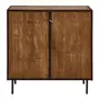 CÔMODA 4 GAVETAS 90 CM X 53 CM STEAM TRUNK - ENCERADO CASTANHO/CASTANHO - Foto 6