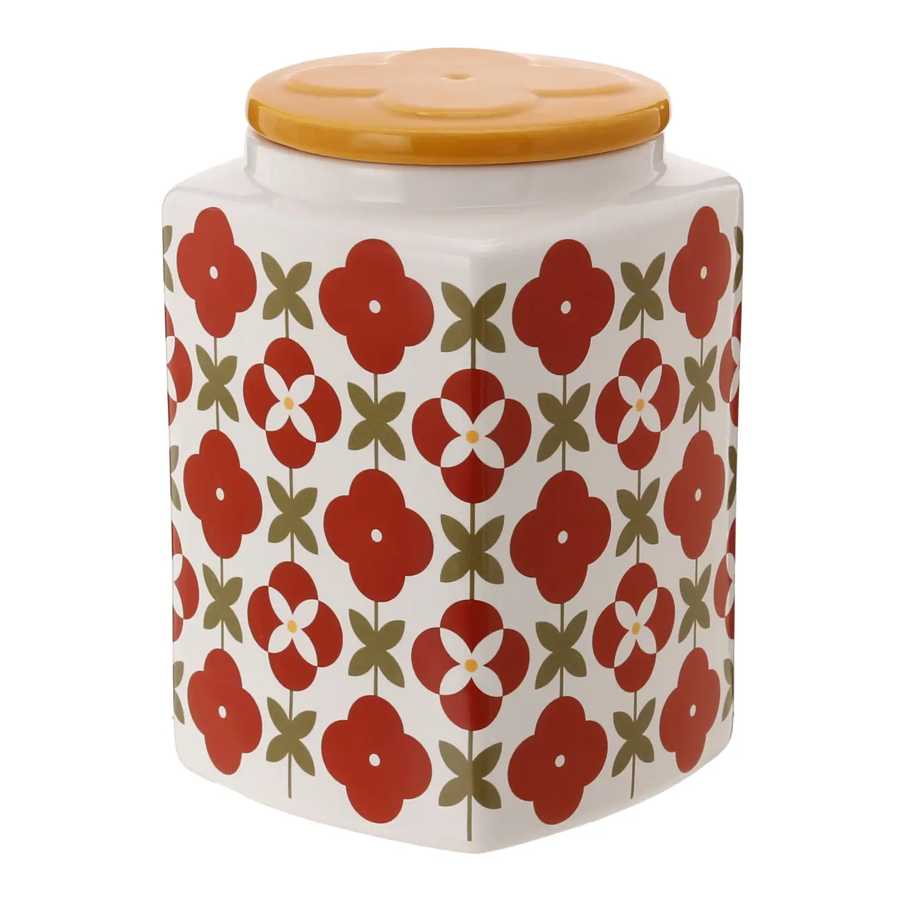 POTE HERMÉTICO 1,2 L BLOOMBELOT - AMARELO HANBAR/MULTICOR - Foto 1
