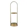 LANTERNA 43 CM CANDLELIGTH - OURO/INCOLOR - Foto 1