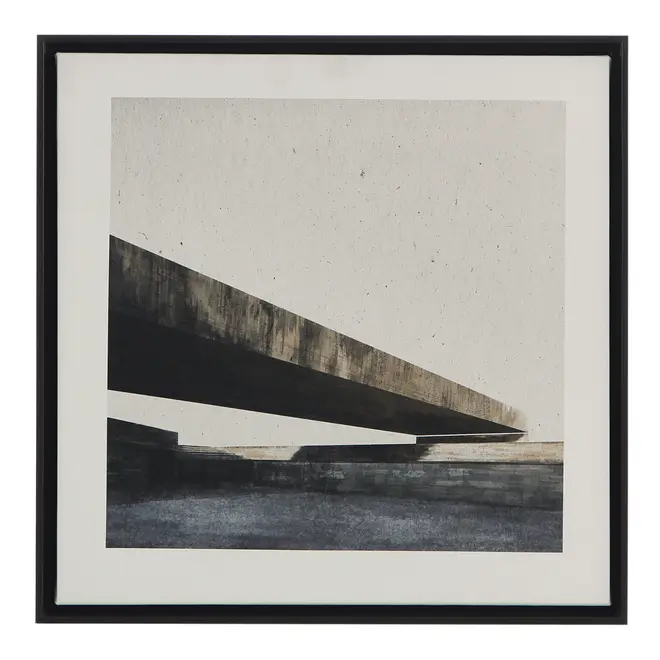 QUADRO 40 CM X 40 CM MENOS PAREDES MUBE - KONKRET/MULTICOR - Foto 1