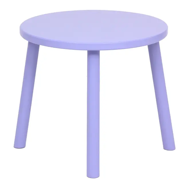 MESA INFANTIL REDONDA 60 CM VIK - MOUSSE DE JABUTICABA - Foto 3