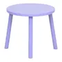MESA INFANTIL REDONDA 60 CM VIK - MOUSSE DE JABUTICABA - Foto 3
