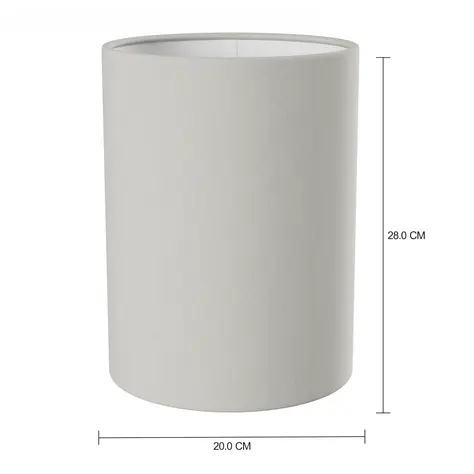 Imagem com medidas do produto CÚPULA U LUZ 27 CM X 20 CM