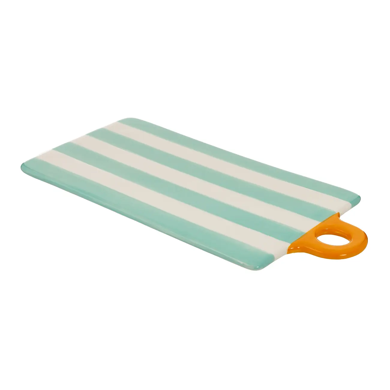 TÁBUA PARA SERVIR 32 CM X 15 CM CIRCUS - BRANCO/SORBET DE MENTA - Foto 4
