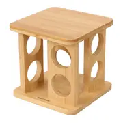 PORTA-TEMPEROS CONJUNTO COM 8 PEÇAS BAMBOO - BAMBU/INCOLOR - Foto 6